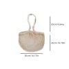 Cotton net pocket fruit net bag cotton net bag supermarket shopping cotton thread net bag