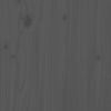Sideboard Gray 43.3"x13.4"x29.5" Solid Wood Pine