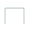 Console Table Whole Tempered Glass rectangular porch table bent transparent glass tea table