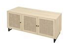 3 Door Cabinet,Sideboard Accent Cabinet, Storage Cabinet for Living Room, Hallway Entryway Kitchen