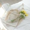 Cotton net pocket fruit net bag cotton net bag supermarket shopping cotton thread net bag