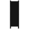 4-Panel Room Divider Black 78.7"x70.9"