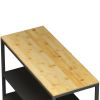 Multipurpose Bookshelf Storage Rack, with Drawer Cabinet and Two Storage Baskets,for Living Room,Home Office,Kitchen
