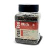 VITALITEA Natural Black, 4 oz(113.5 gm) Full Leaf Gourmet Jar - Makes 55 Cups - High Caffeine - Strong and Robust