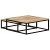 Nesting Coffee Tables 2 pcs Solid Mango Wood