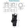 2 In 1 Car Cup Holder Extender Adapter 360Ã‚Â° Rotating Dual Cup Mount Organizer Holder For Most 20 oz Up To 5.9in Coffee Bottle