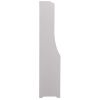 TREXM One-body Style Pantry Cabinet Kitchen Living Room Dining Room Storage Buffet with Doors; Adjustable Shelves (Antique White)