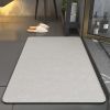 Diatomite Bathroom Super Absorbent Mat Non-slip Home Kitchen Toilet Quick Drying Floor Mats Room Doormat Oil Proof Floor Mats