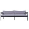 Light luxury style outdoor suit combination With 1 Love Sofa; 2 Single Sofa; 1 Coffee Table